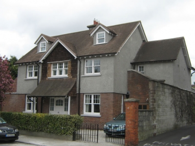 Argyle front post-construction