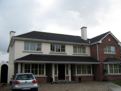 Castelknock lodge front post-construction 