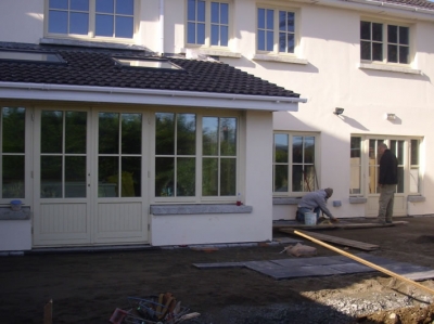 Castelknock lodge rear post-construction 