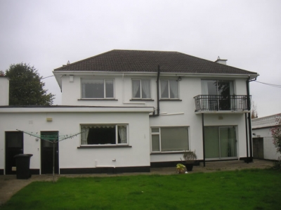 Castelknock lodge rear pre-construction 