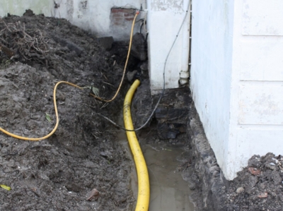 Drainage remedial works